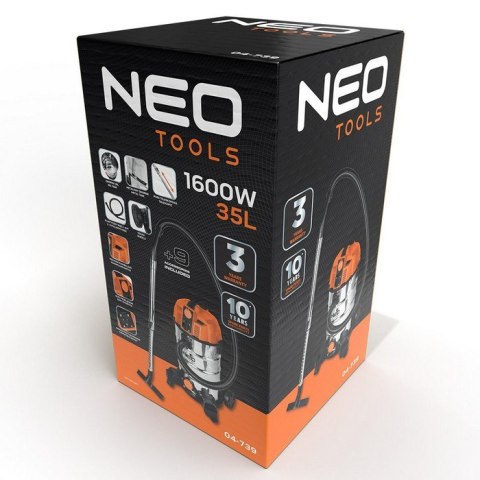 NEO Odkurzacz 1600W 35L.