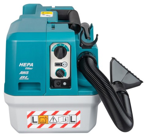 MAKITA Odkurzacz akumulatorowy 7.5L 40V XGT AWS 0*AH