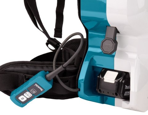 MAKITA Odkurzacz akumulatorowy plecakowy 6L 2*18V LI-LON 0*AH