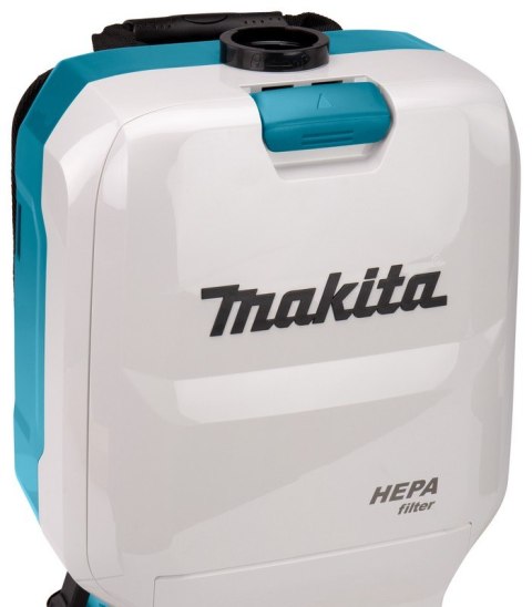 MAKITA Odkurzacz akumulatorowy plecakowy 6L 2*18V LI-LON 0*AH