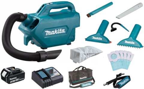 MAKITA Odkurzacz akumulatorowy samochodowy do WY 18V LXT LI-LON 1*3.0AH