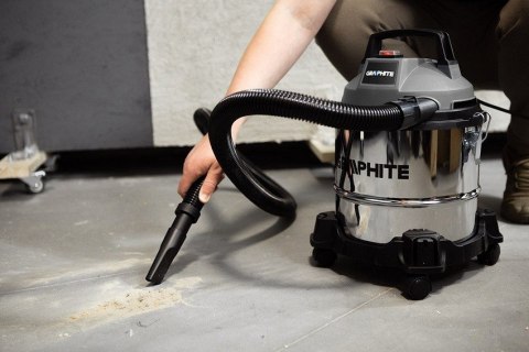 GRAPHITE Odkurzacz przemysłowy 800W 12L ZBIORNIK NIERDZEWNY