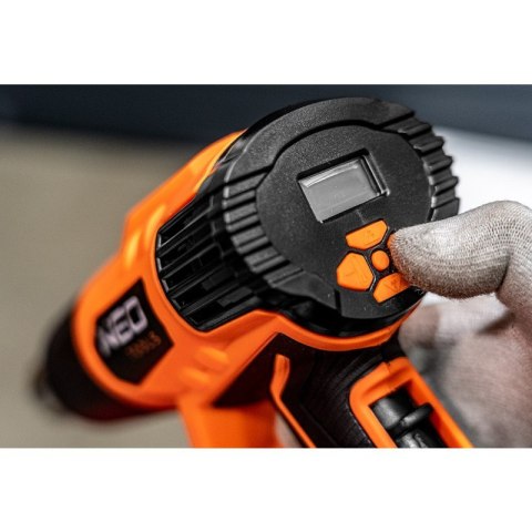 NEO Opalarka 2000W,ZAKRES TEM. 50-600OC,2 BIEGI, WALIZKA