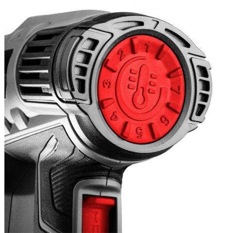 GRAPHITE Opalarka 2000W, ZAKRES TEMPERATUR 50-550OC, 3 BIEGI ,WALIZKA