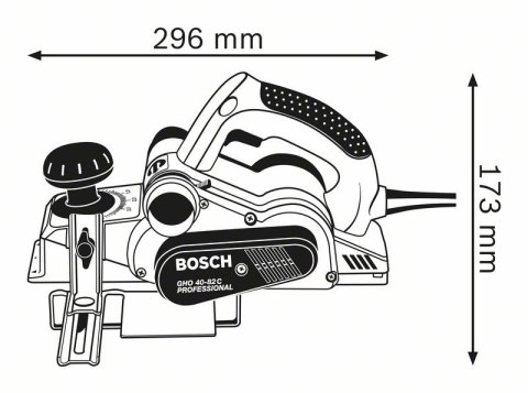 BOSCH Strug GHO 40-82 C 850W