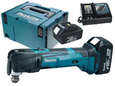 MAKITA DTM51RFJX1 AkumulatoroweNarzędzie wielofunkcyjne ofunkcyjne 18V LXT 2x3.0Ah + akcesoria