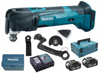 MAKITA DTM51RFJX1 AkumulatoroweNarzędzie wielofunkcyjne ofunkcyjne 18V LXT 2x3.0Ah + akcesoria