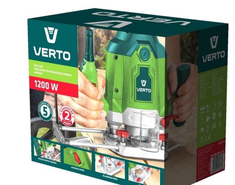 VERTO Frezarka górnowrzecionowa 1200W