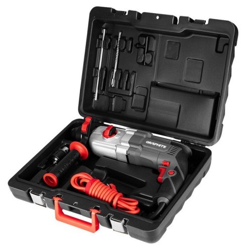 GRAPHITE Młotowiertarka SDS+ 900W WALIZKA