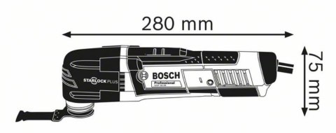 BOSCHNarzędzie wielofunkcyjne ofunkcyjne GOP 30-28 300W KARTON