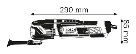 BOSCHNarzędzie wielofunkcyjne ofunkcyjne GOP 55-36 550W