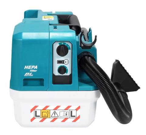 MAKITA Odkurzacz akumulatorowy 7.5L 40V XGT 0*AH