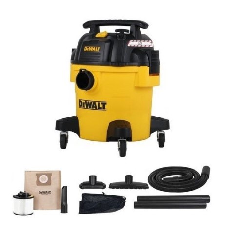 DEWALT Odkurzacz przemysłowy MOKRO/SUCHO 20L 1050W
