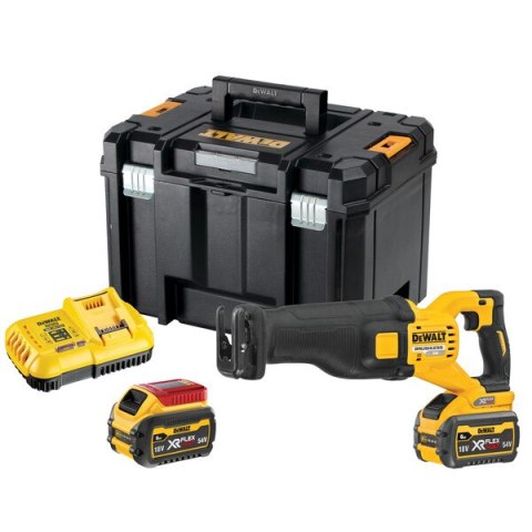DEWALT Piła szablasta akumulatorowa 54V XR 2*6.0AH