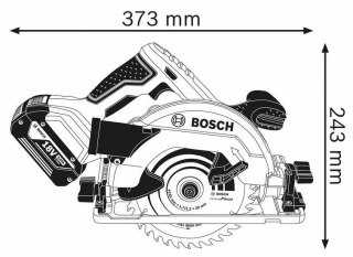 BOSCH Pilarka tarczowa GKS 18 V-57G 0*AH