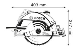 BOSCH Pilarka tarczowa GKS 235 TURBO 85 MM 2050W