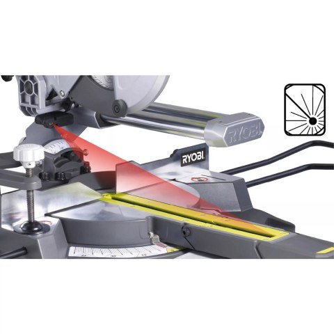 RYOBI Pilarka ukosowa - ukośnica EMS216L 1500W