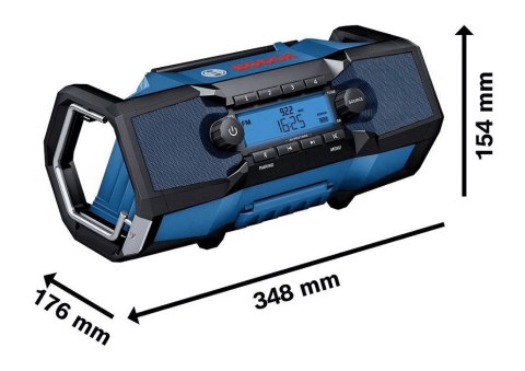 BOSCH Radio akumulatorowe GPB 18V-2 C FM BLUETOOTH 0*AH