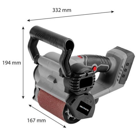GRAPHITE SATYNIARKA akumulatorowa ENERGY+ 18V, BEZ AkumulatorA