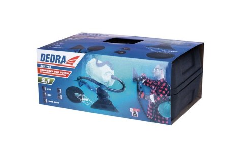DEDRA Szlifierka 1010W do gipsu GŁ. OKRĄGŁA I TRÓJKĄTNA