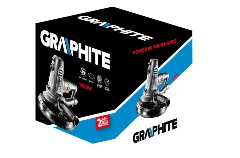 GRAPHITE Szlifierka do gipsu 1050W TARCZA 225 MM KRÓTKA