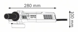 BOSCH Szlifierka kątowa 125MM GWS 9-125 900W