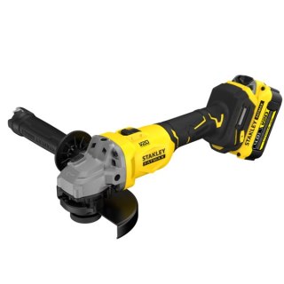 STANLEY Szlifierka kątora akumulatorowa 125MM V20 18V 1*4.0AH