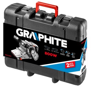 GRAPHITE Szlifierka taśmowa 800W PAS 75*457