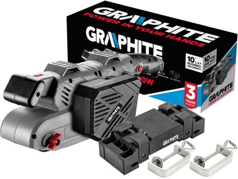 GRAPHITE Szlifierka taśmowa 900W PAS 76*533MM