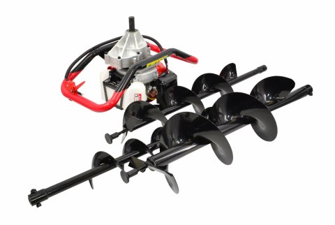 AWTOOLS Świder wiertnica spalinowa + 3 WIERTŁA 2,95KM 900ml GD520-2