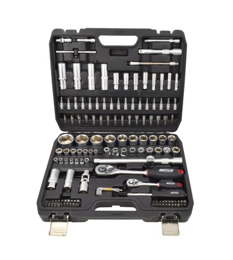 AWTOOLS Zestaw Klucz y 144el. 1/2" / 1/4" BLACK LINE