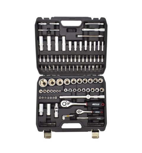 AWTOOLS Zestaw Klucz y 144el. 1/2" / 1/4" BLACK LINE