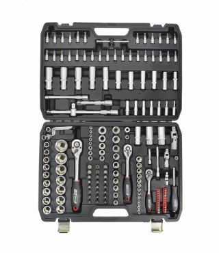 AWTOOLS Zestaw Klucz y 173el 1/2"/3/8"/1/4" BLACK LINE