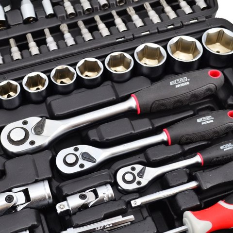AWTOOLS Zestaw Klucz y 216el 1/2"/3/8"/1/4" BLACK LINE