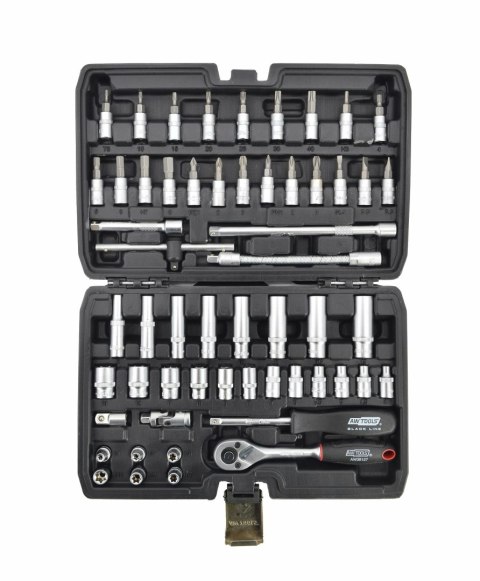 AWTOOLS Zestaw Klucz y 56el 1/4"