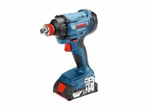 BOSCH Klucz udarowy 1/2" / HEX 1/4" GDX 180-LI 2x2,0Ah 180Nm WALIZKA .