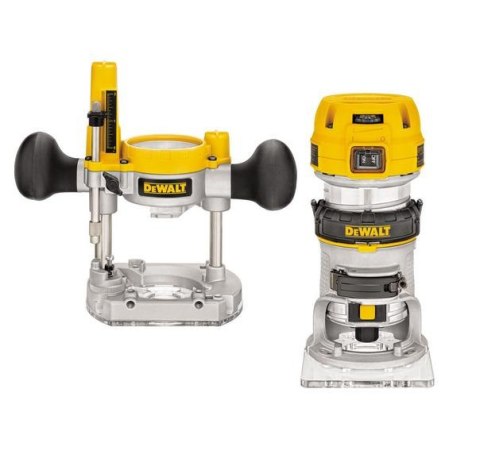 DEWALT Frezarka 900W D26204K 2 PODSTAWY WALIZKA