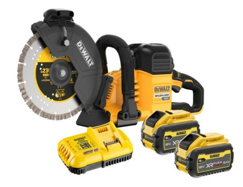 DEWALT Pzecinarka do STALI I BETONU 54V 230mm DCS691X2 2x9/3,0Ah FLEXVOLT