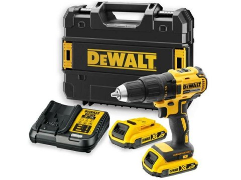 DEWALT Wkrętarka 18V DCD777D2T 65/26Nm 2x2,0Ah BL TSTAK