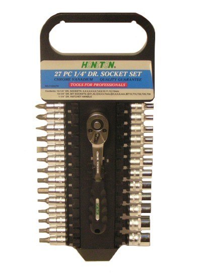 HONITON Zestaw Klucz y 27el. 1/4"