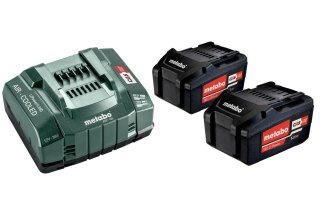 Metabo Zestaw Zasilający 18V 2x Akumulator 5.2 Ah Li-Power + Ładowarka ASC 55 *