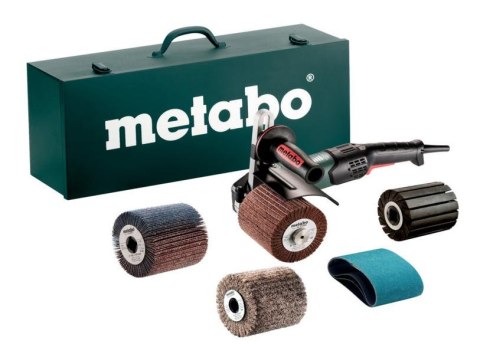 Metabo SE 17-200 RT Satyniarka do Metalu i Stali Inox Zestaw Walizka *