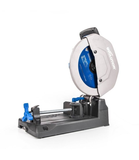 Pzecinarka do cięcia stali Evolution Power Tools S355CPS z tarczą do stali 355mm/66z