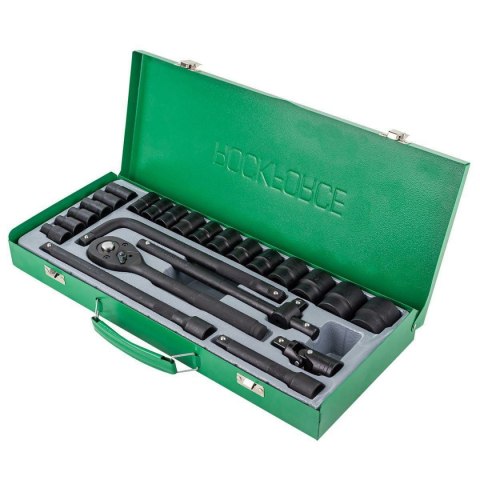 ROCKFORCE Zestaw Klucz y UDAR.24el. 1/2" 6KĄT. (8-32mm)