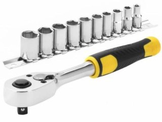 STANLEY Zestaw Klucz y 11el. 1/2" +Grzechotka