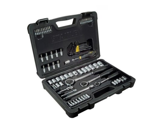 STANLEY Zestaw Klucz y 80el. 1/4"-3/8"-1/2" .