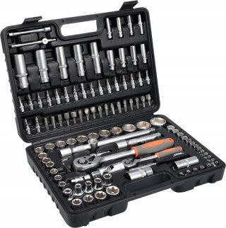 STHOR Zestaw Klucz y 108el 1/2" / 1/4"