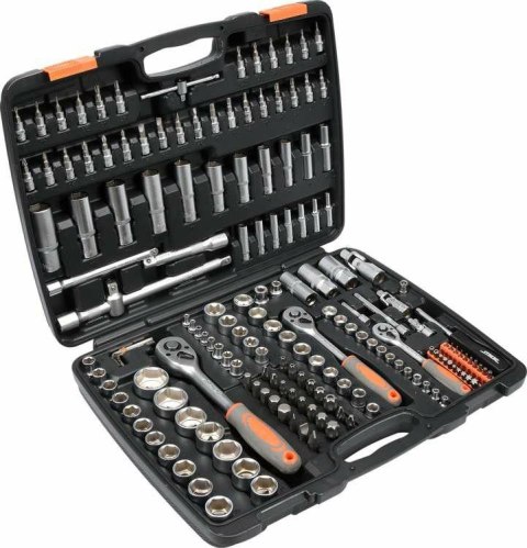 STHOR Zestaw Klucz y 173el 1/2"/3/8"/1/4"