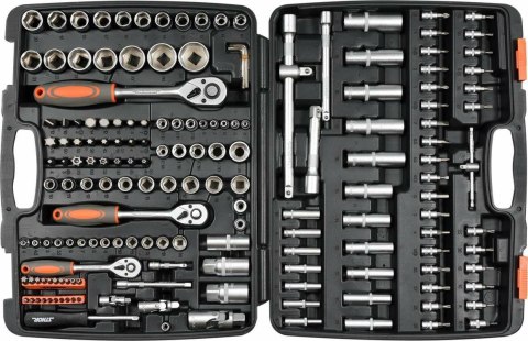 STHOR Zestaw Klucz y 173el 1/2"/3/8"/1/4"