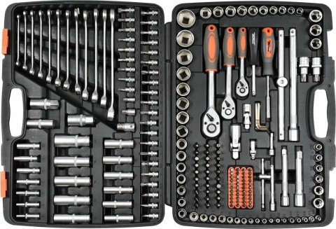 STHOR Zestaw Klucz y 216el 1/2"/3/8"/1/4"